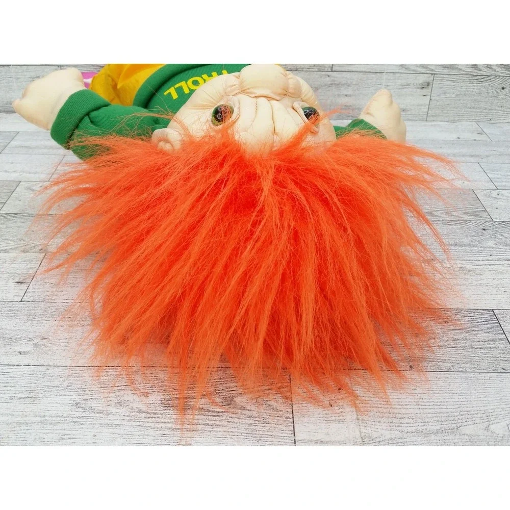 1993 International Silver Co. Germ-Troll Plush Toy Stuffed Doll Germ Troll